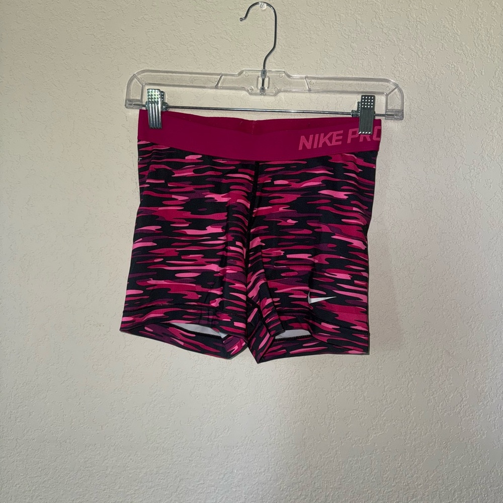 Nike Women's Athletic Nike Pros in Pink and Black